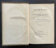 Recherches sur l’armée [Recueil de 4 ouvrages en 1 volume sur l’armée rédigés et publiés entre 1797 et 1820]. HARGENVILLIERS, Antoine-Audet ; ...