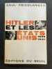 Hitler et les États-Unis : 1939-1941. FRIEDLANDER, Saul
