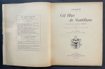 Gil Blas de Santillane. Illustrations de Henry Morin. édition por la jeunesse avec introduction par Louis Tarsot.... LE SAGE, Alain-René