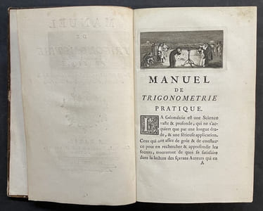 Manuel de trigonométrie pratique, par M. l'abbé Delagrive