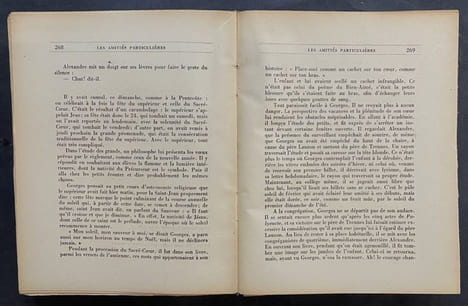 Les amitiés particulières, roman. PEYREFITTE, Roger