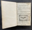 Pharmacopée de Bauderon [3 titres en 1 volume]. BAUDERON, Brice