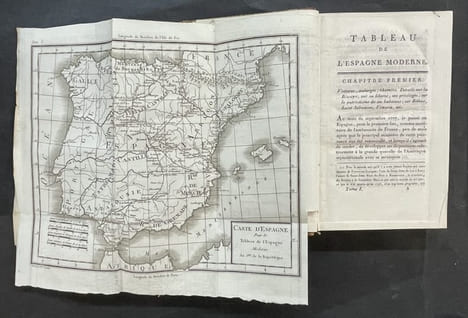 Tableau de l’Espagne moderne [3 volumes]. 2de édition, corrigée et considérablement augmentée, à la suite de deux voyages faits récemment par l’Auteur ...