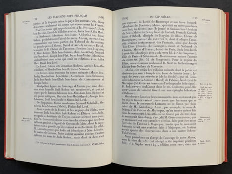 Les écrivains juifs français du XIVe siècle. Extrait de "l'Histoire littéraire de la France", tome XXXI. [Réimpression en fac-similé de Paris, ...