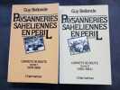 Paysanneries sahéliennes en péril (2 tomes). Carnets de route. (Tome 1: 1978-1981, tome 2: 1982-1984). BELLONCLE, Guy