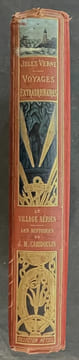 Le Village aérien - Les Histoires de Jean-Marie Cabidoulin. Illustrations de Georges Roux [2 titres en 1 volume]. VERNE, Jules
