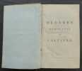 Oeuvres complètes de Voltaire (édition dite de Beaumarchais) [72 volumes]. VOLTAIRE