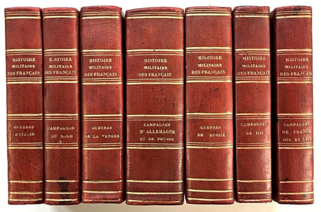 Histoire militaire des Français, par campagnes, depuis le commencement de la Révolution jusqu'à la fin du règne de Napoléon. Ornés de portraits, plans ...
