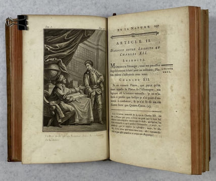 De la philosophie de la nature, ou Traité de morale pour l'espèce humaine tiré de la philosophie et fondé sur la nature [5 volumes sur 6. Manque vol. ...