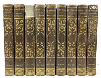 Dictionnaire pittoresque d'histoire naturelle et des phénomènes de la nature : contenant l'histoire des animaux, des végétaux, des minéraux... [9 volumes]. Rédigé par une société de naturalistes, sous la direction de M. F.-E. Guérin,... ; avec planches gravées sur acier par M. Beyer, sur les dessins de M. de Sainson...