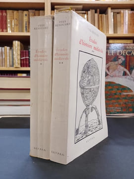 Etudes d'histoire médiévale (2 volumes). RENOUARD, Yves