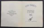 Sans tickets 1943. Trente dessins sur les temps présents par Henri Monier et Pol Ferjac. MONIER, Henri ; FERJAC, Pol