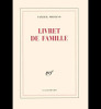 Livret de famille. Modiano patrick