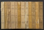 Oeuvres complètes de J.-K. Huysmans [12 volumes sur 23]. édition établie par Charles Grolleau, sous la direction de M. Lucien Descaves. HUYSMANS, ...