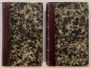 éléments de chimie [2 volumes]. 7e édition, revue et corrigée. Orfila, Mathieu-Joseph-Bonaventure