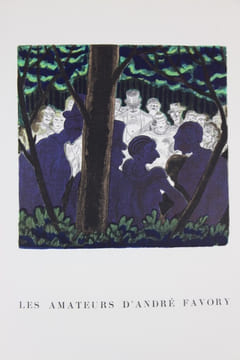 Hypothèses sur les amateurs de peinture à l'état latent, un postulat et 16 lithographies en corollaire. BRULLER Jean alias VERCORS
