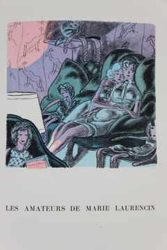 Hypothèses sur les amateurs de peinture à l'état latent, un postulat et 16 lithographies en corollaire. BRULLER Jean alias VERCORS