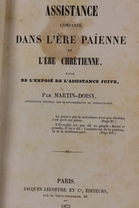 Assistance comparee dans l'ere paienne et l'ere chretienne, suivie de l'expose de l'assistance juive