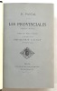 Les Provinciales (texte de 1656-57) publiées avec notes et variantes et précédées d'une préface par M. S. de Sacy,... . PASCAL, Blaise