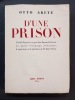 D’une prison (sans jaquette). précédé du procès vu par Jean Bernard-Derosme, les quatre témoignages principaux, le réquisitoire et la plaidoirie de Me ...