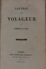 Lettres d’un voyageur . SAND George