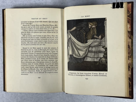 Le Roman de Tristan et Yseut renouvelé par Joseph Bédier... Illustrations de Robert Engels. BéDIER, Joseph