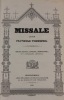 Missale ad usum provinciae Viennensis. Tertia éditio..  Église catholique] Missel de Vienne