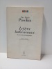 Lettres luthériennes - Petit traité pédagogique. PASOLINI, Pier Paolo