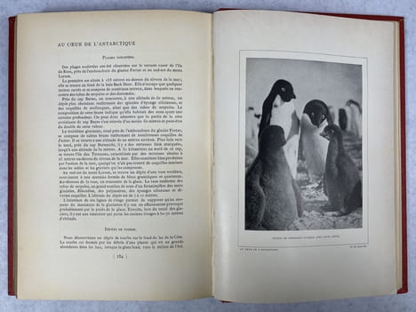 Au coeur de l'Antarctique, expédition du "Nimrod" au Pôle sud, d’après l’adaptation de M. Charles Rabot. SHACKLETON, Sir Ernest