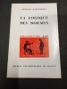 La logique des normes. KALINOWSKI, Georges