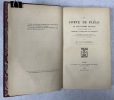 Le Comte de Plélo, un gentilhomme français au XVIIIe siècle, guerrier, littérateur et diplomate, d'après des papiers de famille et les archives du ...