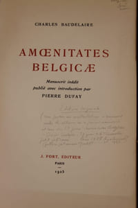 Amoenitates belgicae.