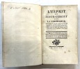 L'Esprit de Jésus-Christ sur la tolérance ; pour servir de réponse à plusieurs écrits de ce temps sur la même matière, et particulièrement à ...
