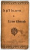 Ce qu’il faut savoir de l’Armée allemande. 