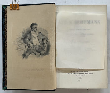Oeuvres de E. T. A. Hoffmann, traduites de l'allemand par M. Loève-Veimars et précédées d'une notice historique sur Hoffmann par Walter Scott. Contes fantastiques... [2 volumes]