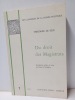 Du droit des Magistrats. Introduction, édition et notes par Robert M. Kingdon. BÈZE, Théodore de