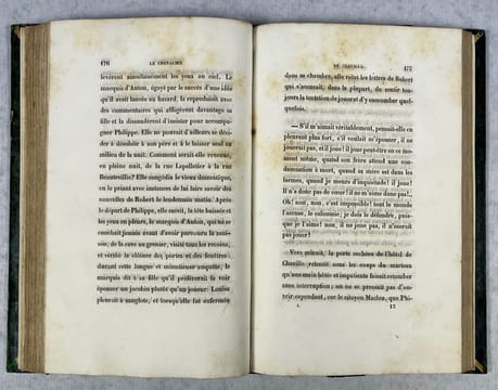 Le Chevalier de Chaville : histoire du temps de la Terreur. JACOB, Paul-L. (bibliophile) pseudonyme de Lacroix, Paul