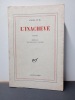 L’inachevé (avec une dédicace de l’auteur). Préface de Jean-Paul Sartre. PUIG, André
