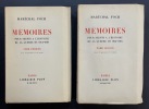 Mémoires pour servir à l’histoire de la guerre de 1914-1918 [2 volumes]. Maréchal Foch. FOCH, Ferdinand