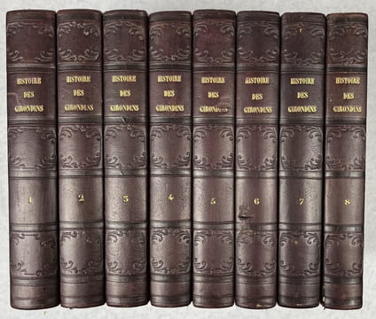 Histoire des Girondins [8 volumes]. LAMARTINE, Alphonse de