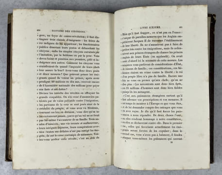 Histoire des Girondins [8 volumes]. LAMARTINE, Alphonse de