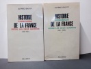 Histoire économique de la France entre les deux guerres (2 tomes). Tome 1: 1918-1931; Tome 2: 1931-1939. SAUVY, Alfred