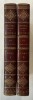 Oeuvres inédites de J. J. Rousseau, suivies d’un supplément à l’histoire de sa vie et de ses ouvrages ; par V. D. Musset-Pathay [2 volumes]. ROUSSEAU, ...