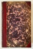 Oeuvres inédites de J. J. Rousseau, suivies d’un supplément à l’histoire de sa vie et de ses ouvrages ; par V. D. Musset-Pathay [2 volumes]. ROUSSEAU, ...