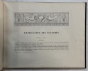 Compositions antiques dessinées, gravées et publiées par Jules Bouchet architecte. BOUCHET, Jules