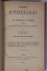 Carnet d'itinéraires de la division d'Alger.. BERNARD Capitaine F.