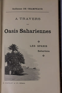 A travers les oasis sahariennes. Les Spahis Sahariens