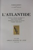L’Atlantide. Peintures et dessins du Hoggar de Paul-Elie Dubois interprétés en gravure sur bois par Pierre Bouchet. Pierre BENOIT - Paul-Elie DUBOIS