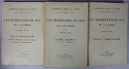 Les Territoires du Sud de l'Algérie. Exposé de leur situation.. GOUVERNEMENT GÉNÉRAL DE l'ALGERIE