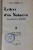 Lettres d'un saharien (Commandant Paul Duclos). LEHURAUX Léon